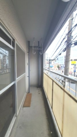 【バルコニー】 | ハイツサンライズ | ☆神戸市垂水区　ハイツサンライズ☆