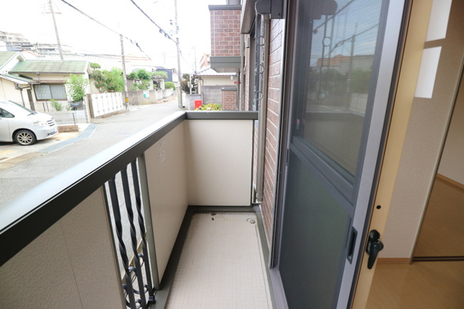 【バルコニー】 | グリチネ | ハウスメーカー施工☆神戸市垂水区　グリチネ　賃貸☆