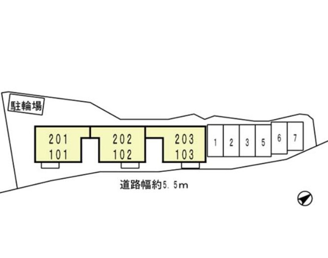 【区画図】 | グリチネ | ☆神戸市垂水区　グリチネ　賃貸☆
ハウスメーカー施工☆神戸市垂水区　グリチネ　賃貸☆