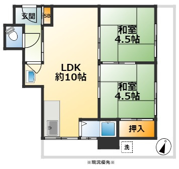 【間取り】 | 舞子八木ハイツ | ☆神戸市垂水区　舞子八木ハイツ☆