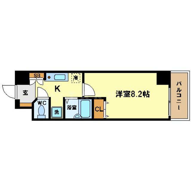 ジュネーゼ本町西の間取り|ジュネーゼ本町西　間取り