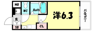 【間取り】 | エステムコート新神戸エリタージュ