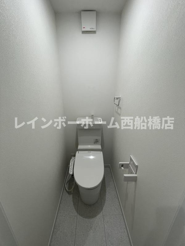 Glam南流山のトイレ