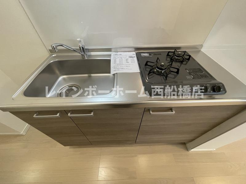Glam南流山のキッチン