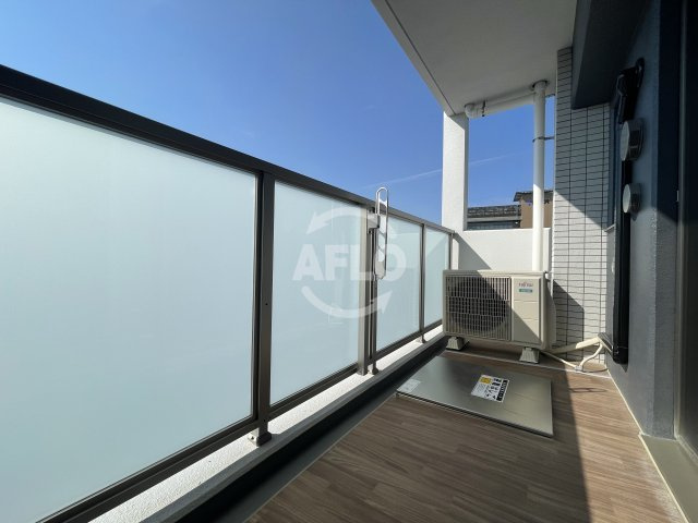 ｇｍ難波ウエストＤ.Ｃ.のバルコニー|ｇｍ難波ウエストＤ.Ｃ.　バルコニー