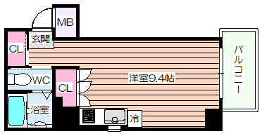 【間取り】 | レオンコンフォート弁天町　