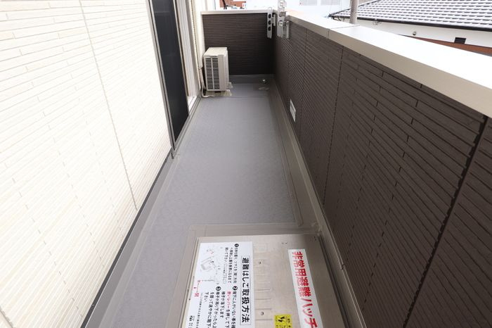 プラザ宮園のバルコニー