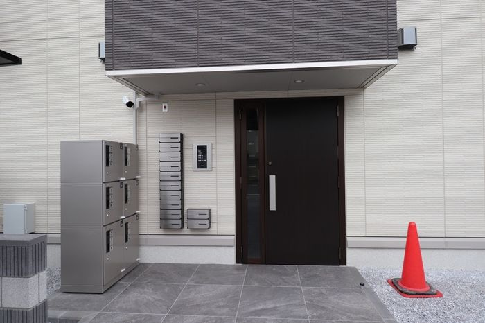 プラザ宮園のエントランス