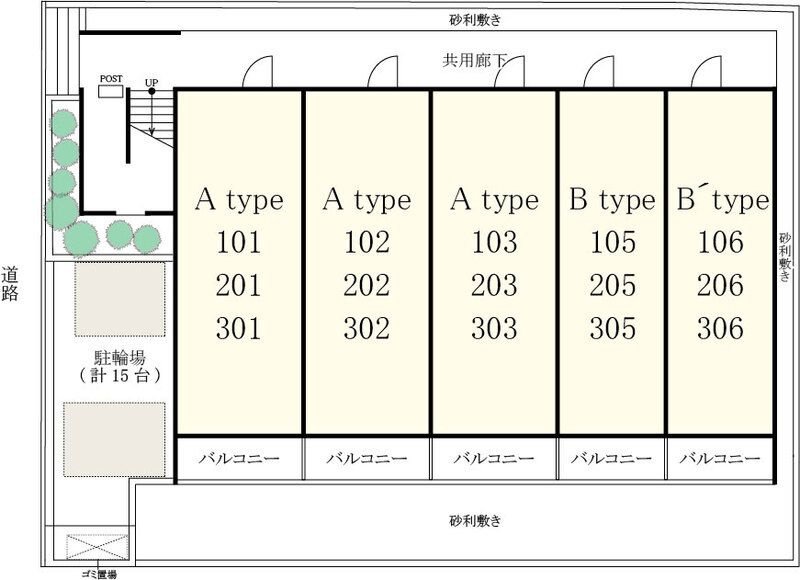 リブリ・R&Kの区画図