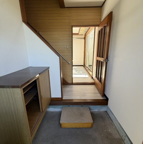 白老郡白老町萩野312-82戸建の玄関