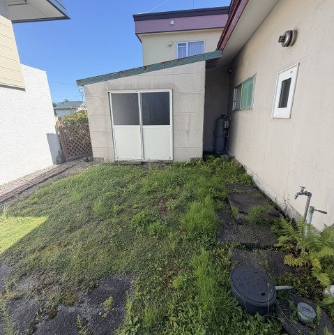 白老郡白老町萩野312-82戸建の庭