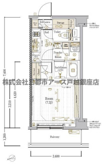 【間取り】 | ブライズ西大井DUE | ブライズ西大井DUE
