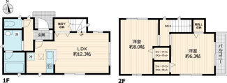 【間取り】 | 豊島区高田１丁目戸建