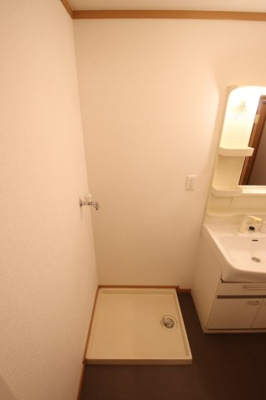 【設備】 | パークハイツ西田Ⅱ | 室内洗濯機置場