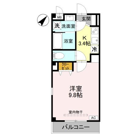 グランシャリオ(鶴ヶ島)の間取り