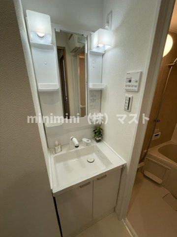 テラ北田辺の独立洗面台