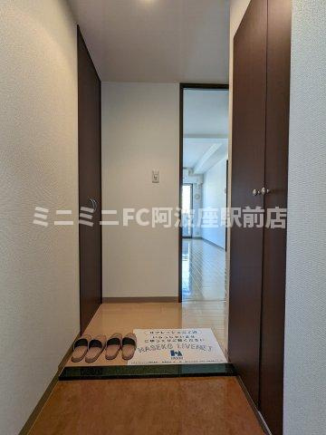 ベクス福島の玄関|※別号室参考写真