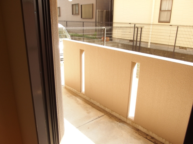 マンションソニアのバルコニー