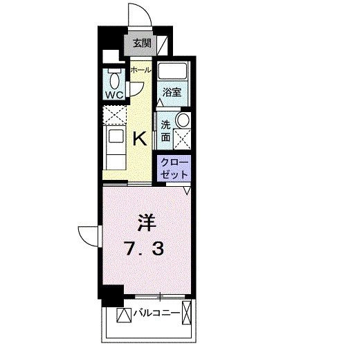 Ｔ’ｓ　ＣＵＢＥ　ＺＥＲＯの間取り
