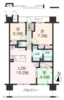 【間取り】 | アルファステイツ鍋島東