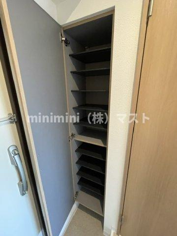 テラ北田辺の収納