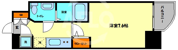 セレニテ堺筋本町リアンの間取り|セレニテ堺筋本町リアン　間取り