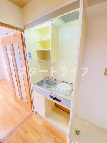 大阪市淀川区西中島１丁目の賃貸マンションのキッチン