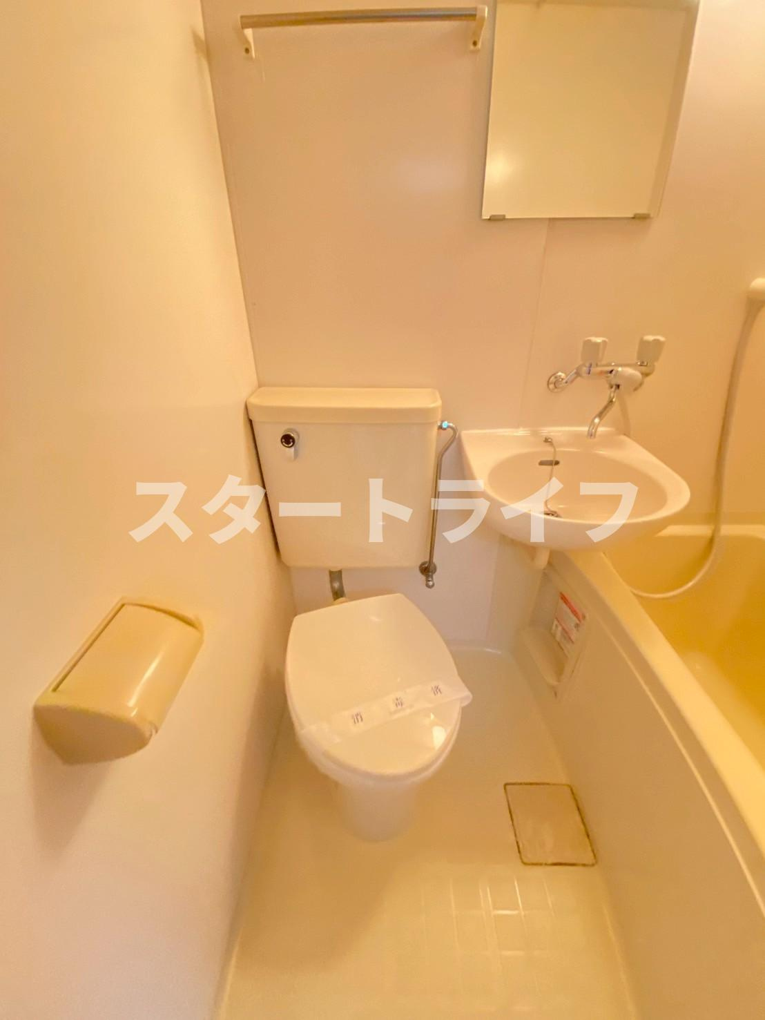大阪市淀川区西中島１丁目の賃貸マンションのトイレ