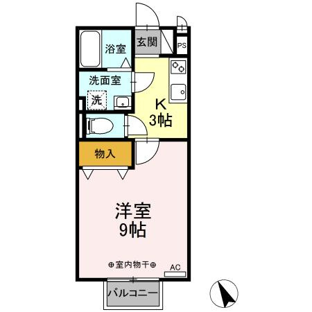 ロワールⅡの間取り