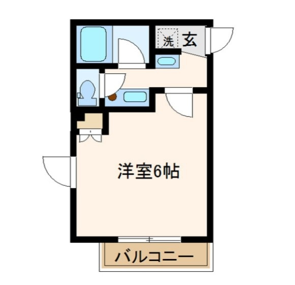中野弥生町Aptiの間取り|間取りです。