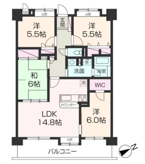 【間取り】 | コアマンション浄真町弐番館
