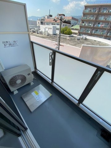 D-square深江本町のバルコニー