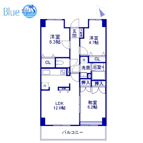 【間取り】 | ウエスト　ヴィレッジ