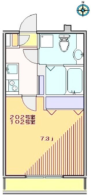 プレド自由が丘の間取り