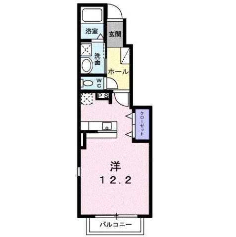 【間取り】 | ビーネ　Ⅱ