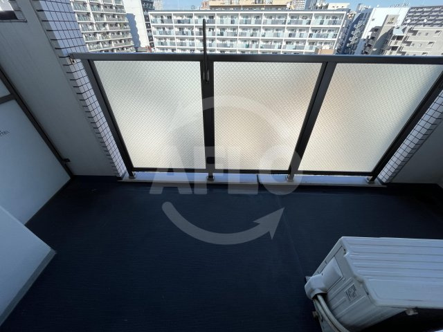 L’avenir西長堀ParkFront(ラブニール西長堀パークフロント)のバルコニー|L’avenir西長堀ParkFront(ラブニール西長堀パークフロント)　バルコニー
