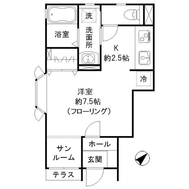 ＣＡＳＡ　ＤＯＭＡＮＩの間取り