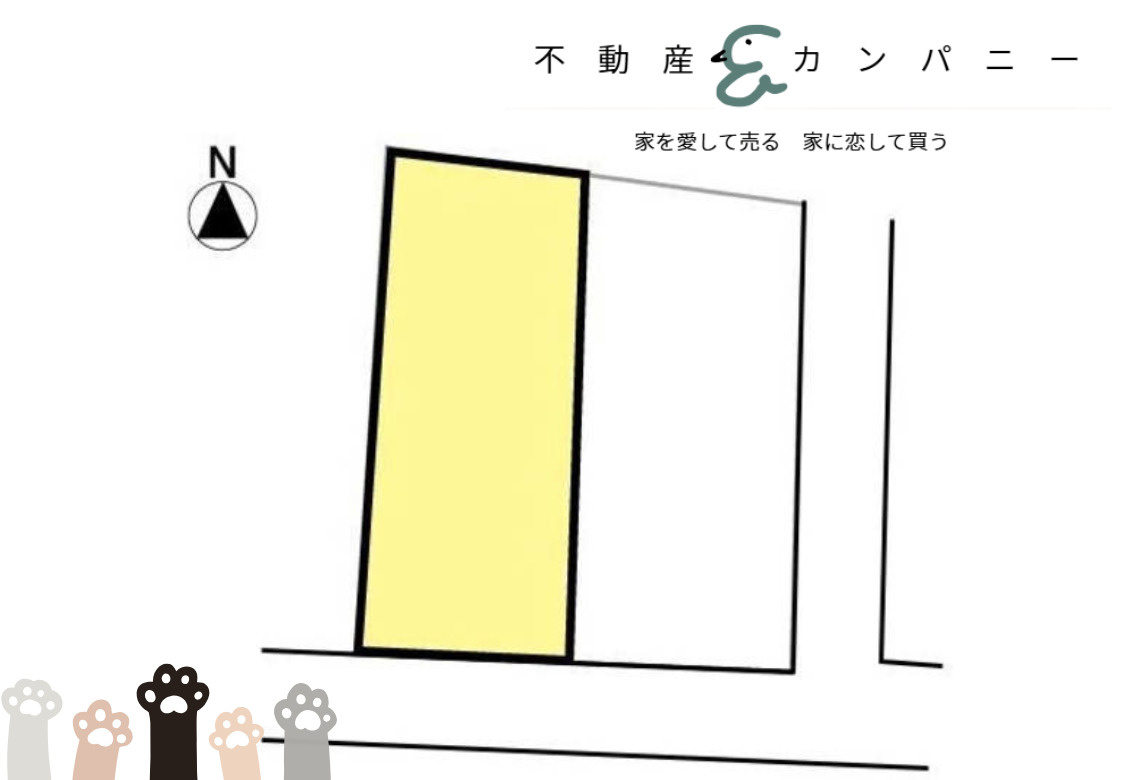 馬木町のおトチの土地図