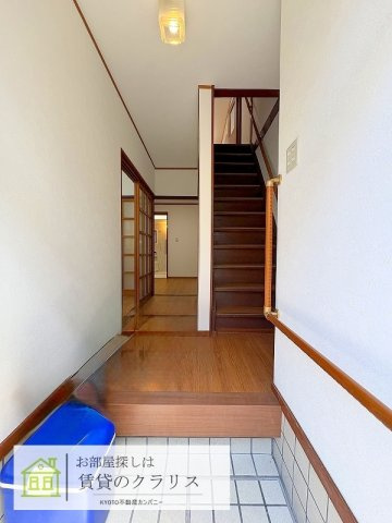 山田猫塚町「ペット可」貸家の玄関