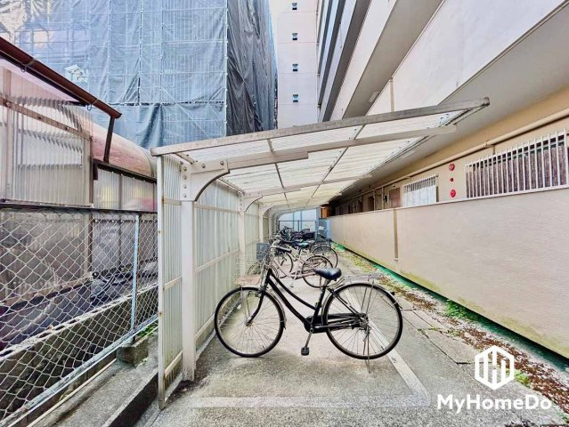 春日井シャトーの駐輪場