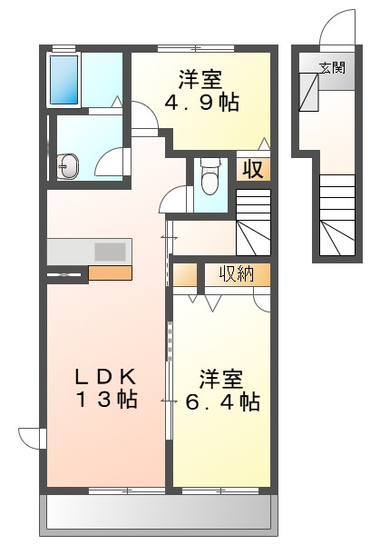 欅Ｎｏ，2の間取り