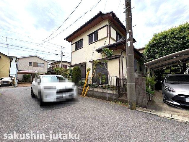 松が丘１丁目　売地の前面道路含む現地写真|東南側の道路　4.9ｍ公道