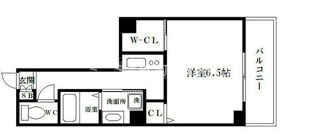 W.O.B AWAZAの間取り