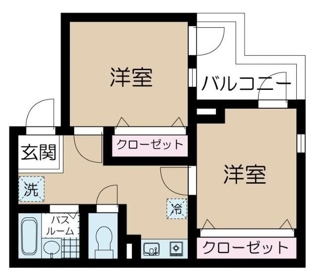 アムール戸山の間取り