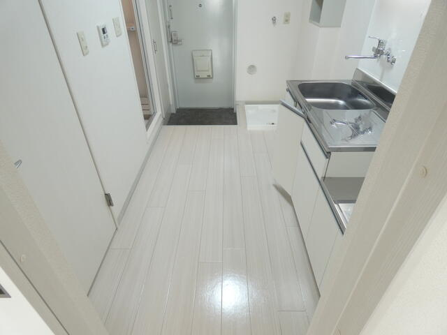フラット白馬の玄関