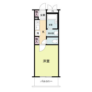 グランベイ豊新の間取り