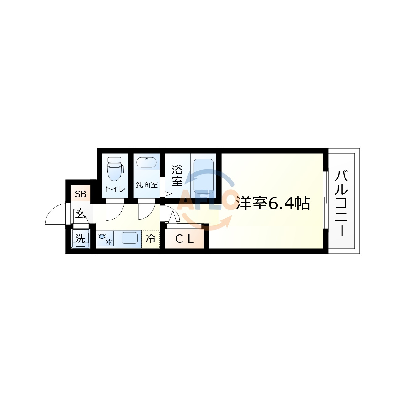 エスリード新梅田ノースポイントの間取り|エスリード新梅田ノースポイント　間取り