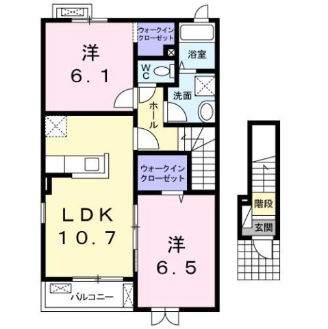 サニーグレイスの間取り