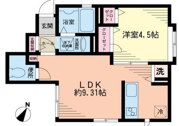 Casa Mia(カサ ミアの間取り|間取り