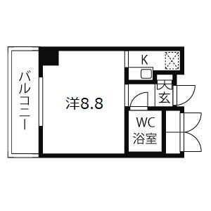 ライオンズマンション神戸西元町の間取り